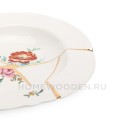 Тарелка глубокая Seletti Kintsugi фарфор 09622