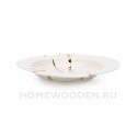Тарелка глубокая Seletti Kintsugi фарфор 09622