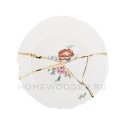 Тарелка глубокая Seletti Kintsugi фарфор 09622
