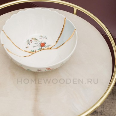 Тарелка Seletti Kintsugi фарфор 09638
