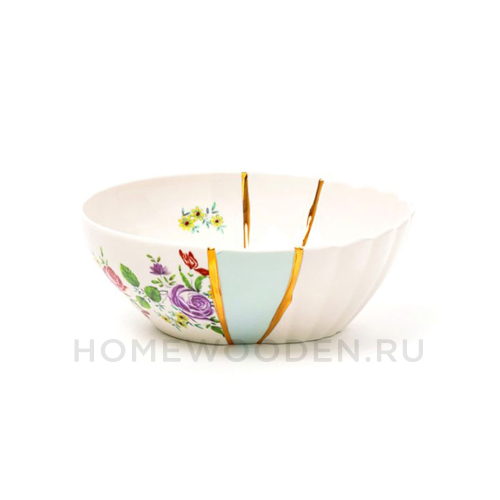 Тарелка Seletti Kintsugi фарфор 09638