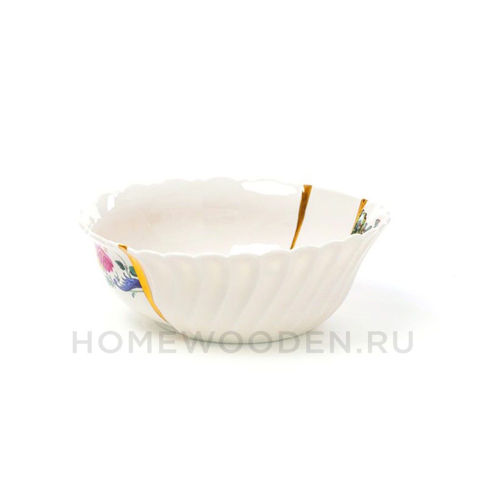 Тарелка Seletti Kintsugi фарфор 09637
