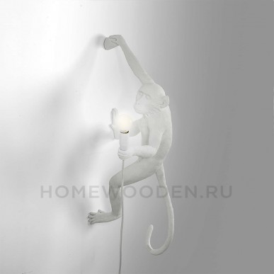 Настенный светильник Seletti Monkey Lamp Hanging Right Настенный светильник Seletti Monkey Lamp Hanging Right