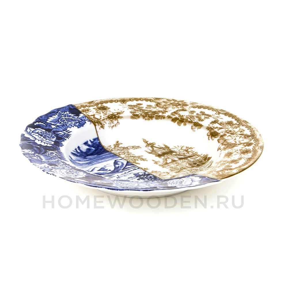 Тарелка глубокая Seletti Hybrid Sofronia 09713