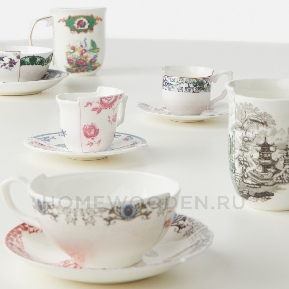 Чайная пара Seletti Hybrid Isidora