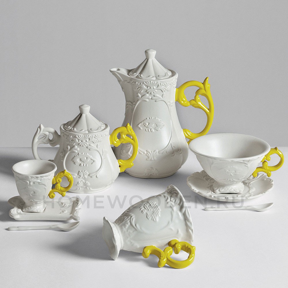 Чайная пара Seletti I-Tea Green