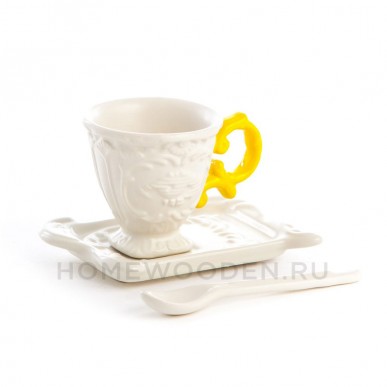 Кофейная пара Seletti I-Coffee Yellow Кофейная пара Seletti I-Coffee Yellow