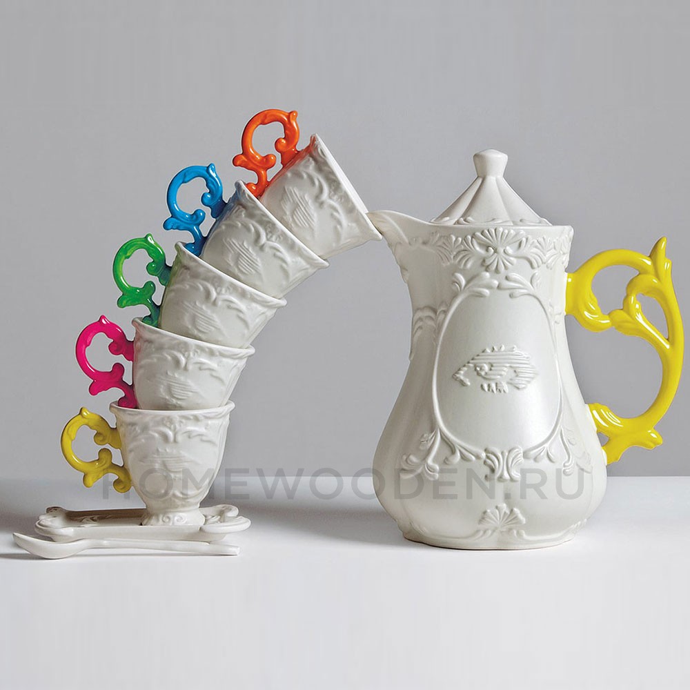 Кофейная пара Seletti I-Coffee Yellow