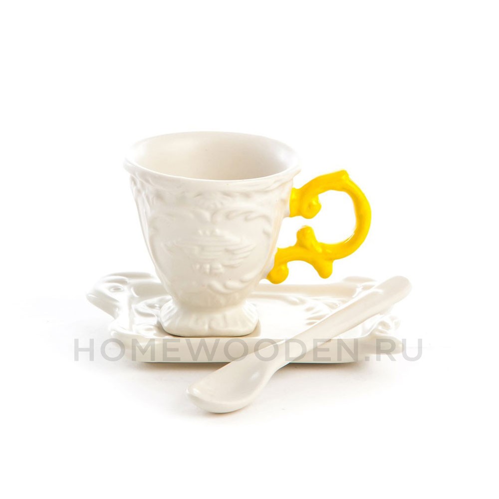 Кофейная пара Seletti I-Coffee Yellow