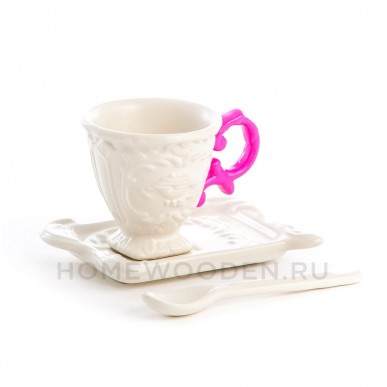 Кофейная пара Seletti I-Coffee Pink Кофейная пара Seletti I-Coffee Pink