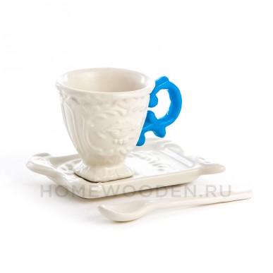 Кофейная пара Seletti I-Coffee Blue Кофейная пара Seletti I-Coffee Blue