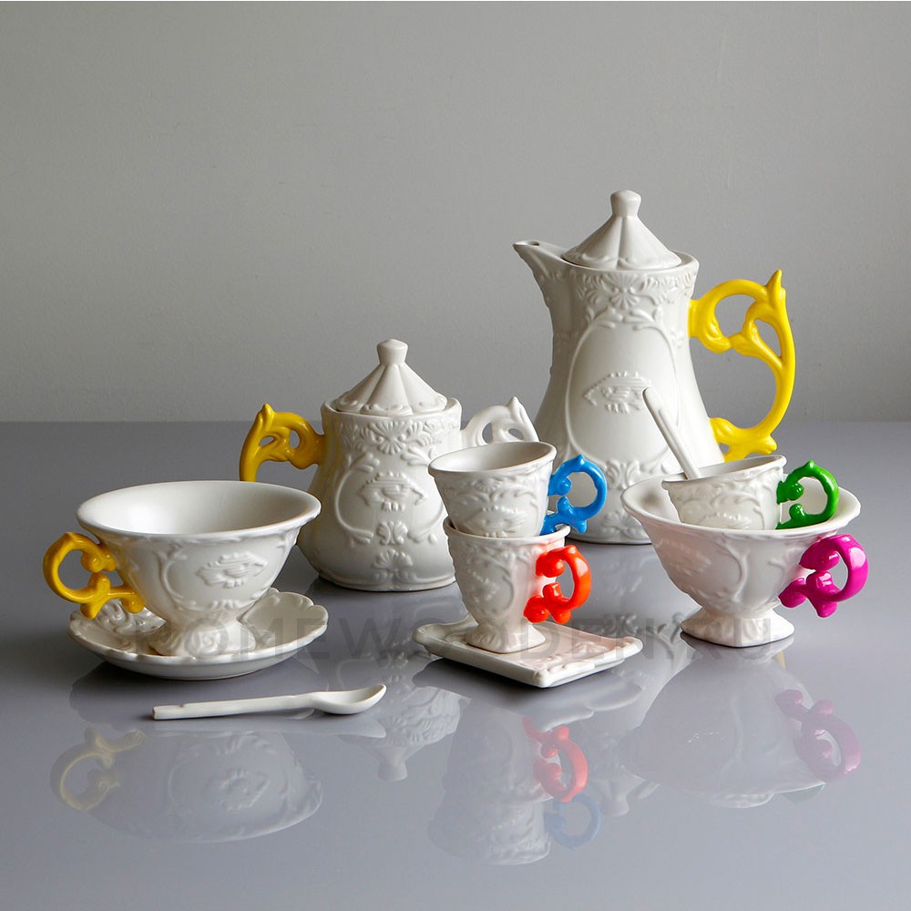 Чайная пара Seletti I-WARES I-Tea Pink