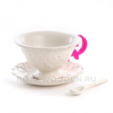 Чайная пара Seletti I-WARES I-Tea Pink
