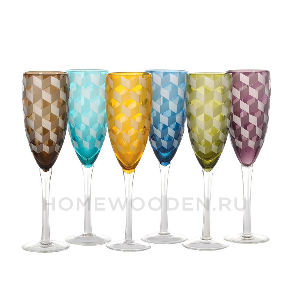 Набор Pols Potten Champagne blocks multicolor
