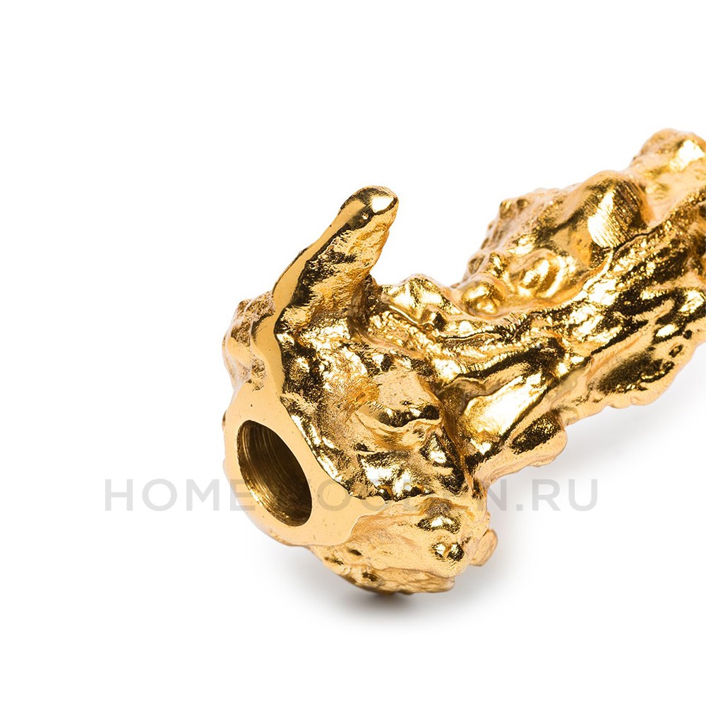 Подсвечник Pols Potten Drip candle holder gold l