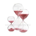 Часы Pols Potten Sandglass ball L pink