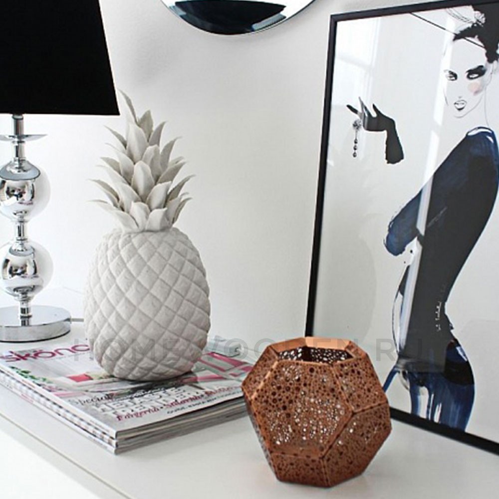 Аксессуар Pols Potten Pineapple white