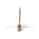 Зеркало Pols Potten Round marble white