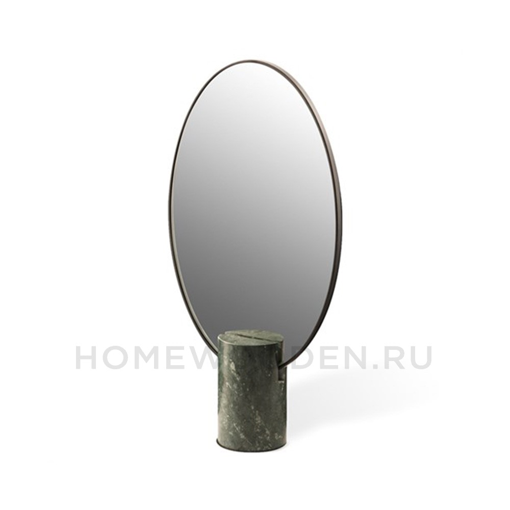 Зеркало Pols Potten Oval marble green
