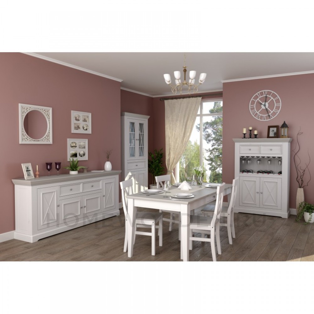 СТУЛ ФОРЕСТ БЕЛЫЙ ВОСК/АНТРАЦИТ