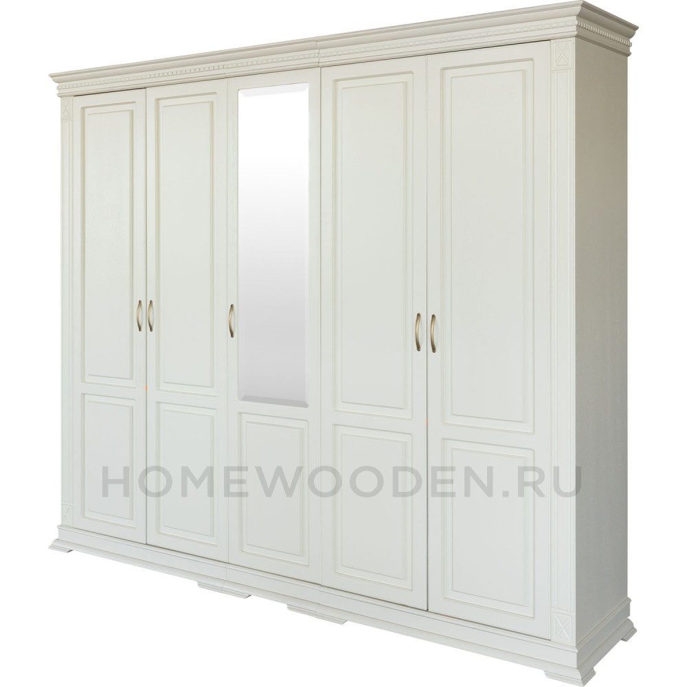 Шкаф для одежды 5д Верди Классик П3.0487.1.27 (П434.12)