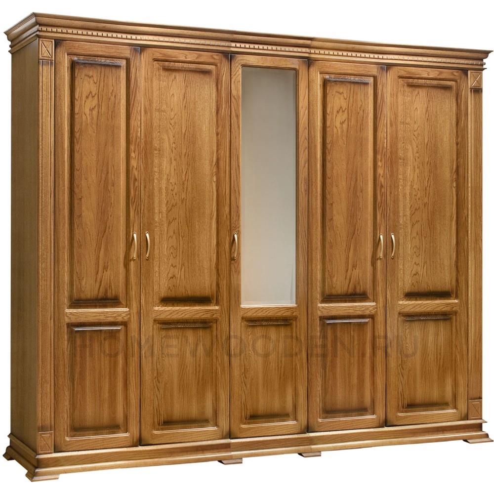 Шкаф для одежды 5д Верди Классик П3.0487.1.27 (П434.12)