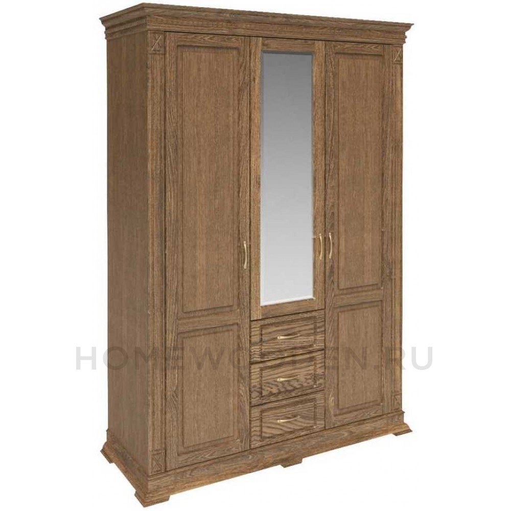 Шкаф для одежды 3д Верди Классик П3.0487.1.25 (П434.10)