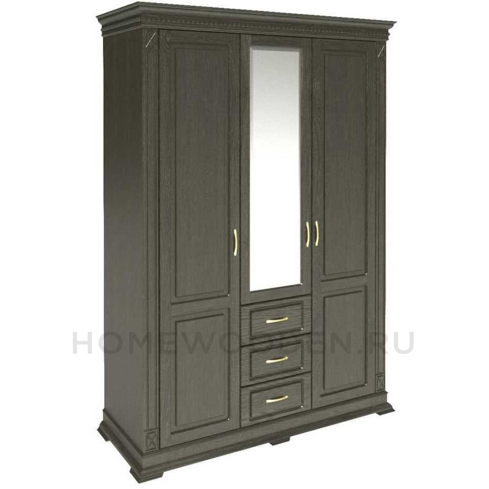 Шкаф для одежды 3д Верди Классик П3.0487.1.25 (П434.10)