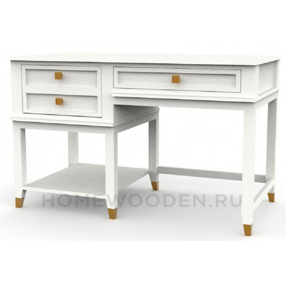 Стол письменный однотумбовый В2 Nevada ВМФ-1921