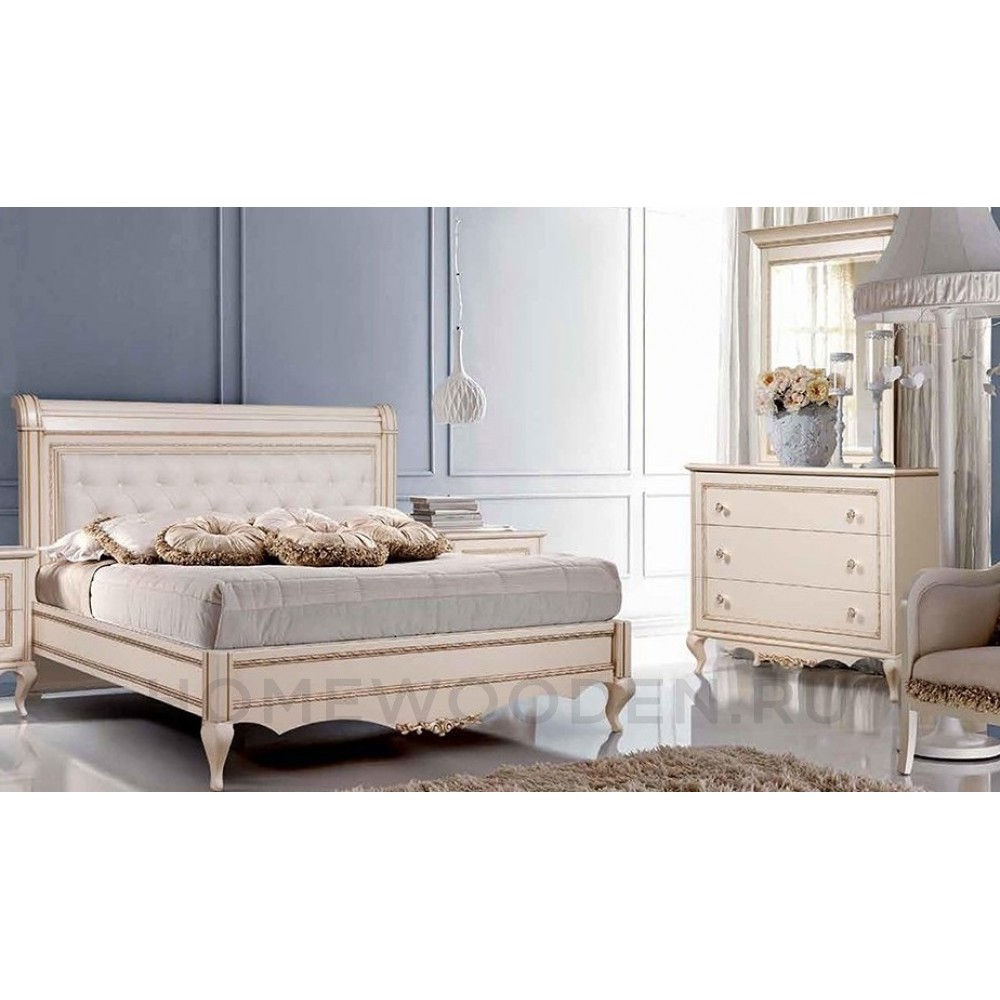 Кровать с обивкой Неаполь Т-466