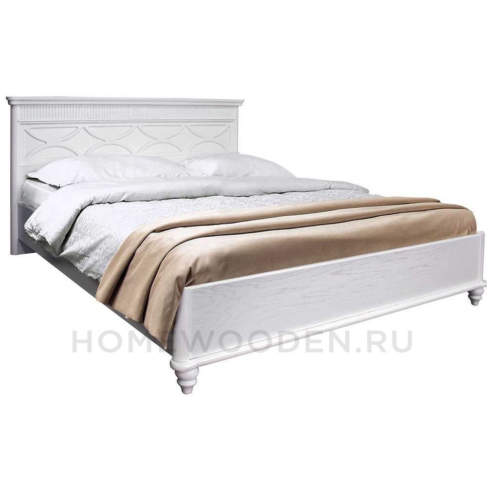 Кровать двойная 2-16 Юстина 2368 БМ691