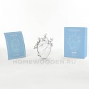 Ваза Seletti Love in Bloom glass