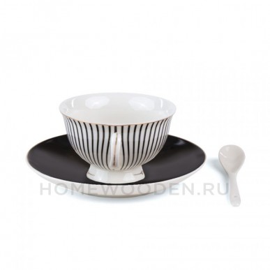 Чайная пара Seletti Lady Tarin Stripes Tacit