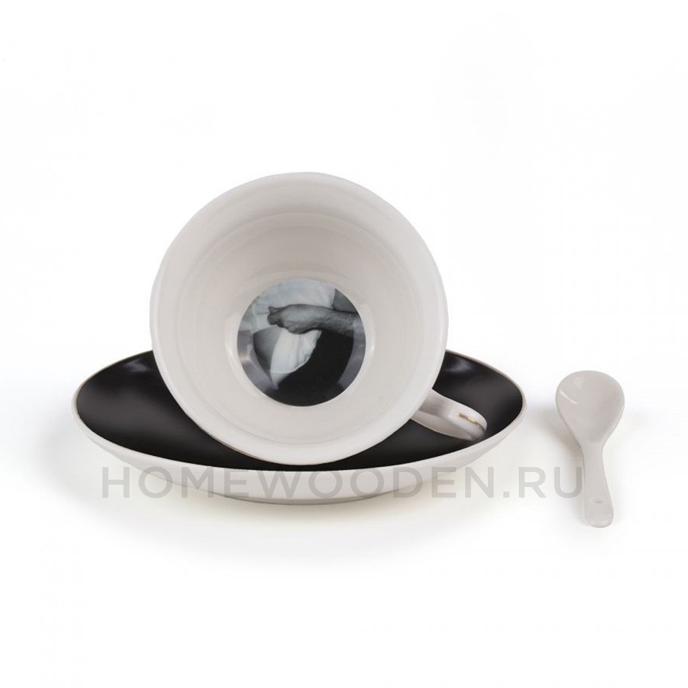 Чайная пара Seletti Lady Tarin Stripes Cerere