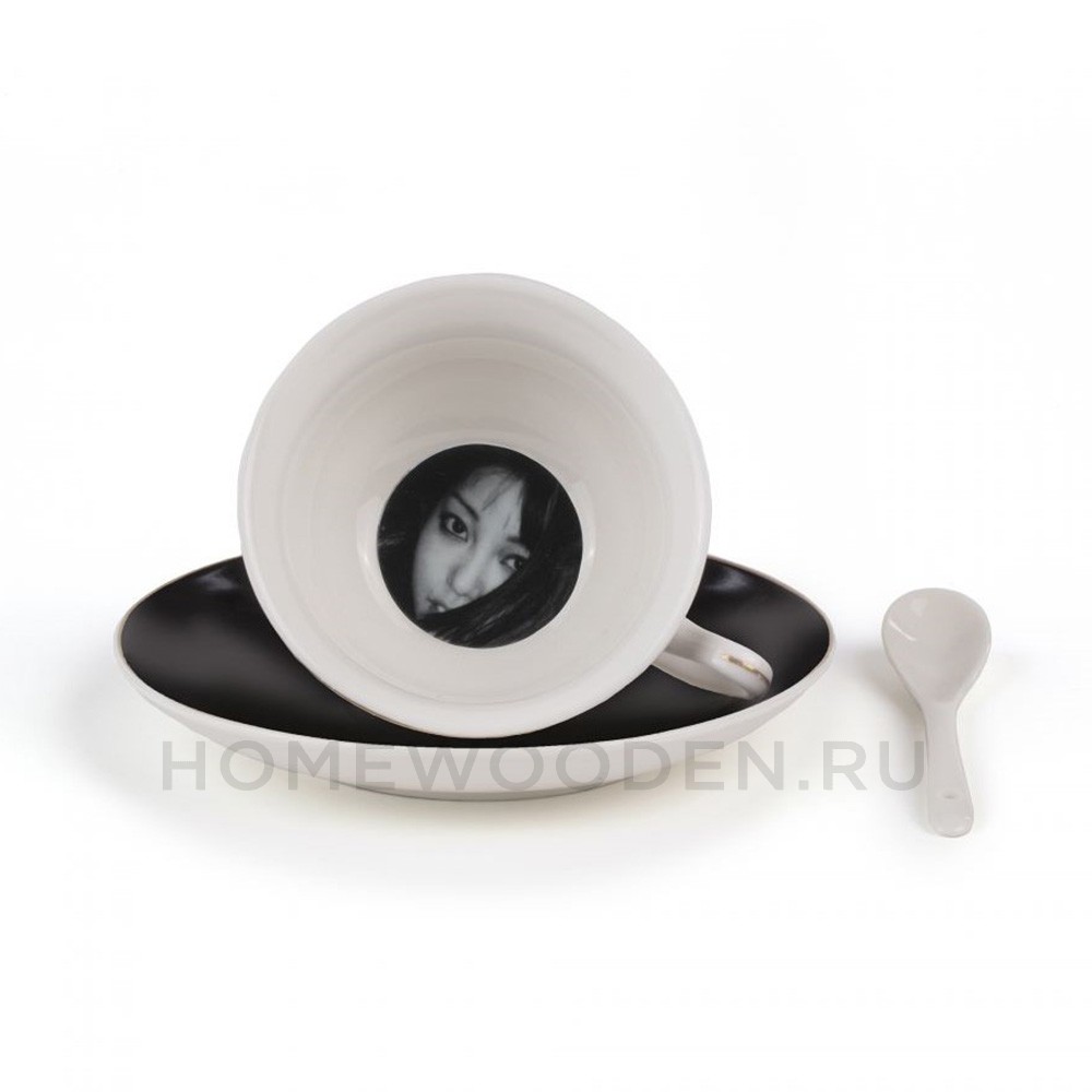 Чайная пара Seletti Lady Tarin Stripes Bellona