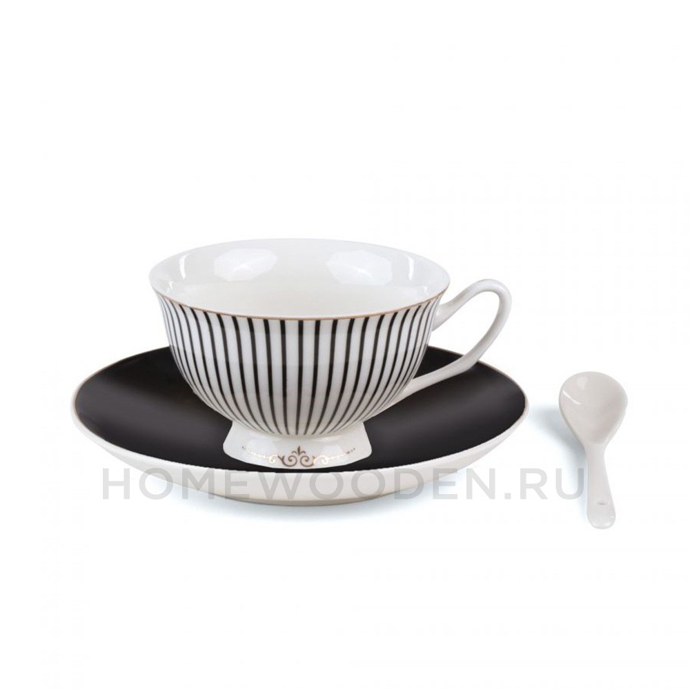 Чайная пара Seletti Lady Tarin Stripes Minerva