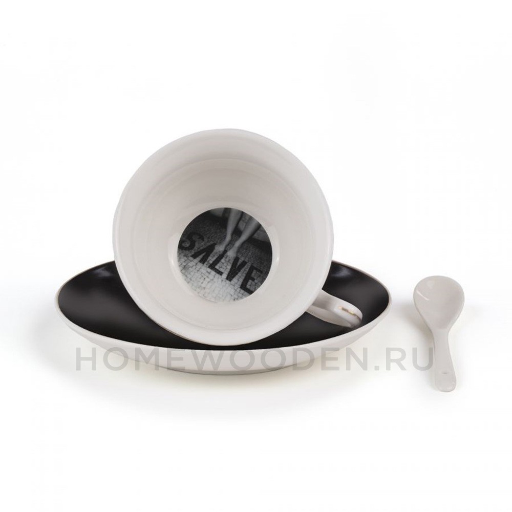 Чайная пара Seletti Lady Tarin Stripes Minerva