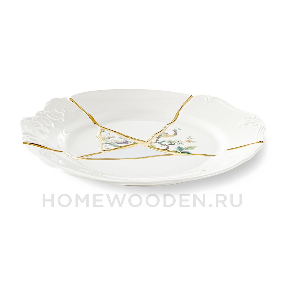 Тарелка Seletti Kintsugi Фарфор 09612