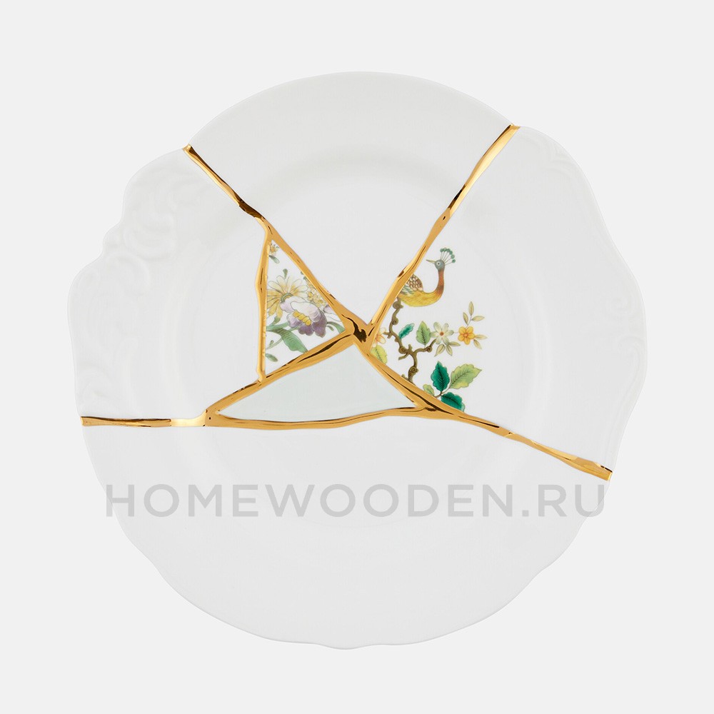 Тарелка Seletti Kintsugi Фарфор 09612