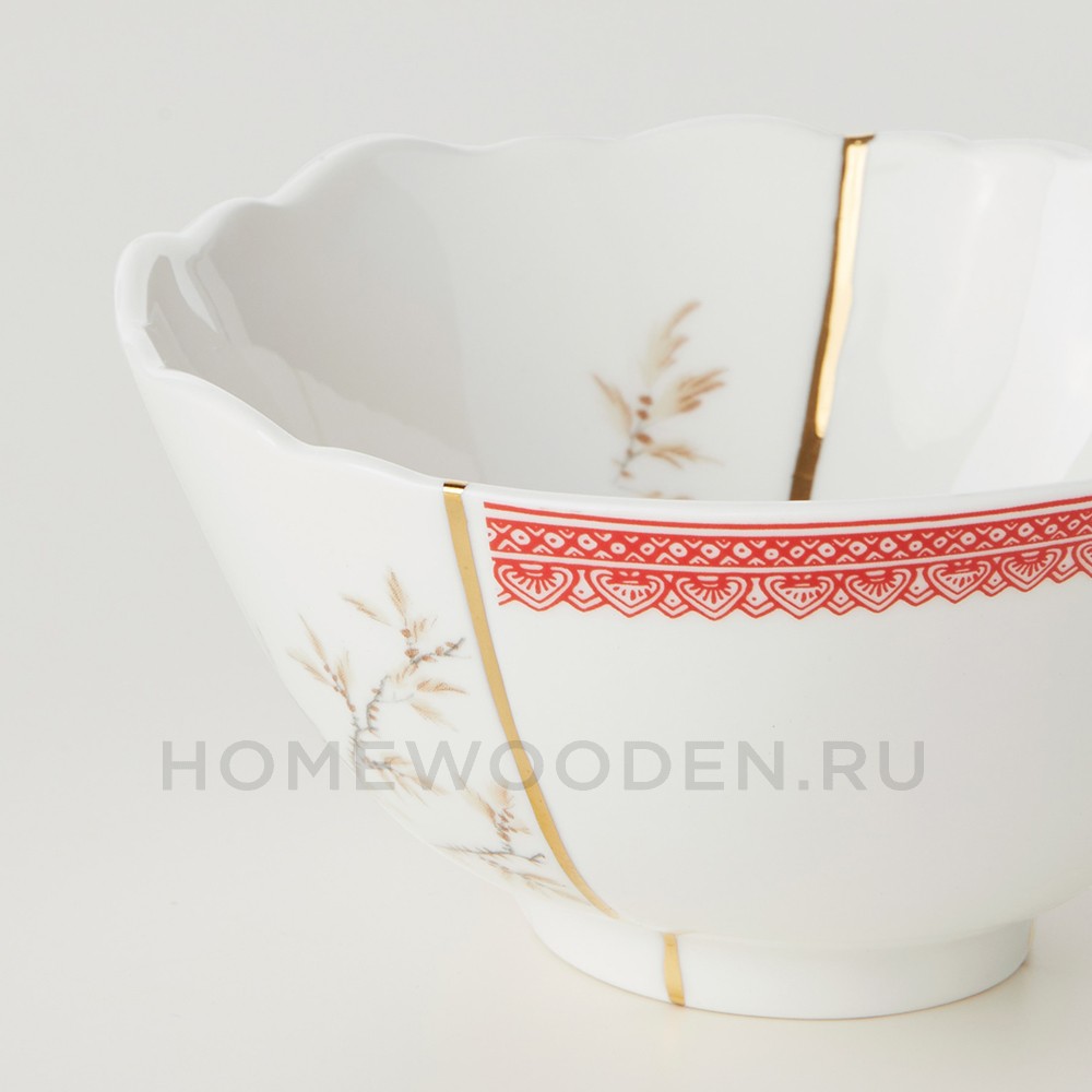 Пиала Seletti Kintsugi фарфор 09631