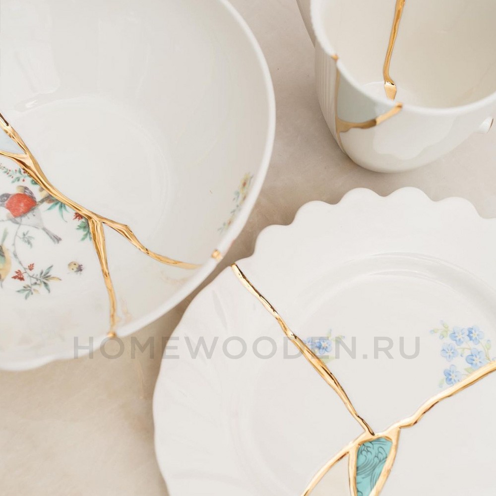Кружка Seletti Kintsugi фарфор 09652