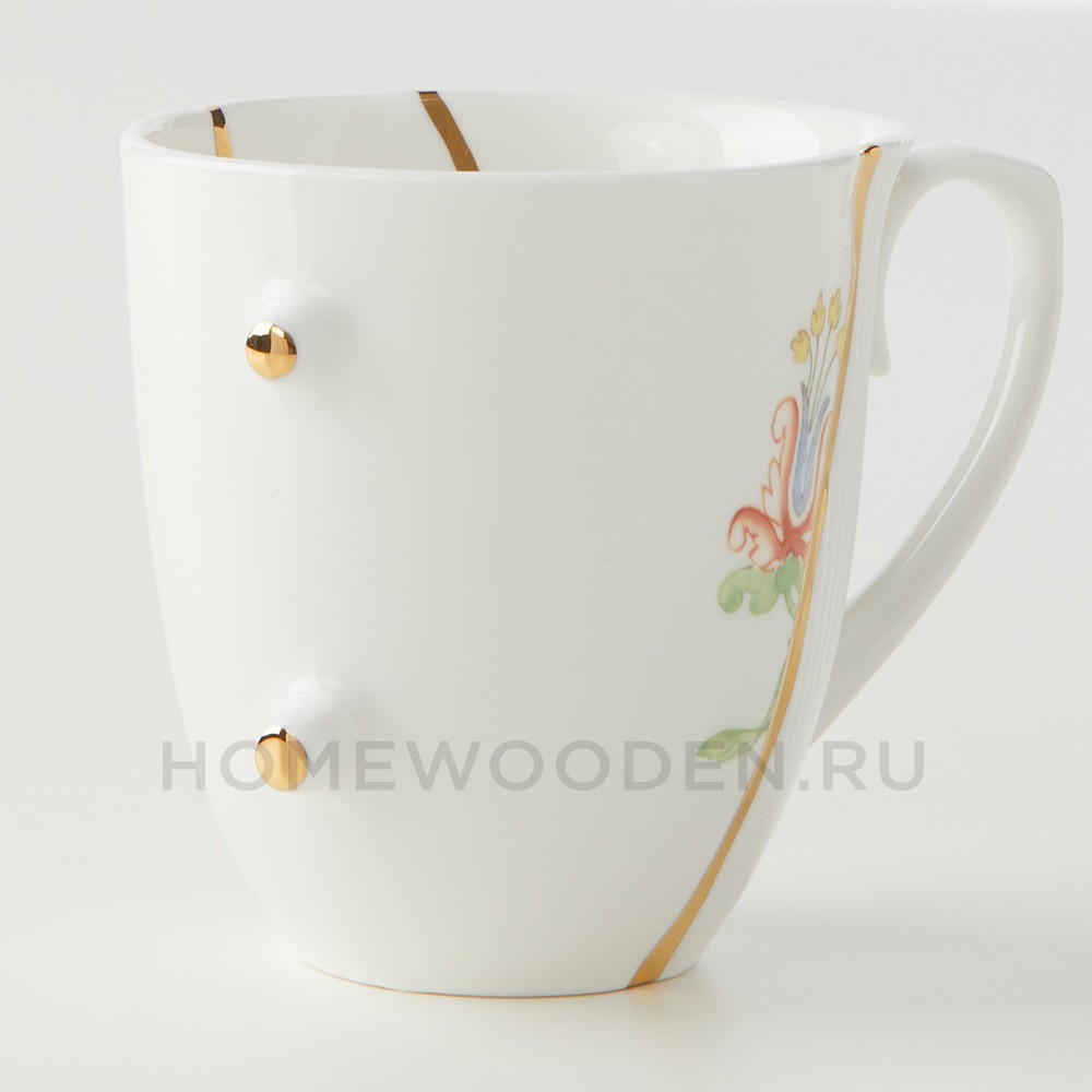 Кружка Seletti Kintsugi фарфор 09652