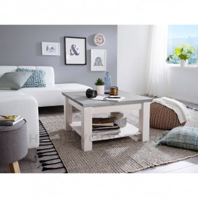 СТОЛ ЖУРНАЛЬНЫЙ ФОРЕСТ МАЛЫЙ БЕЛЫЙ ВОСК/АНТРАЦИТ