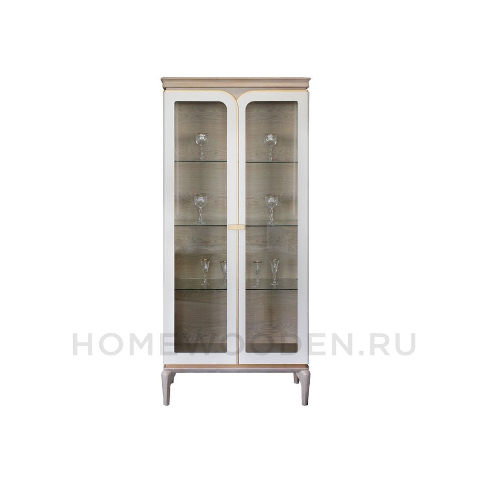 Шкаф с витриной Алеко ММ-345-02