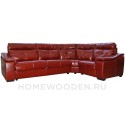 Диван угловой кожаный Барселона