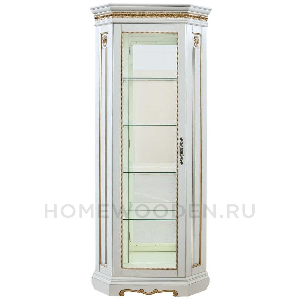 Шкаф с витриной Милана 10 П4.265.0.10 (265.10)