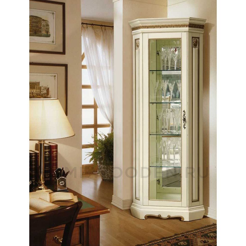 Шкаф с витриной Милана 10 П4.265.0.10 (265.10)