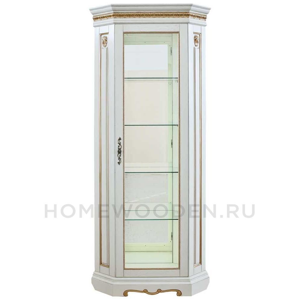 Шкаф с витриной Милана 10 П4.265.0.10 (265.10)