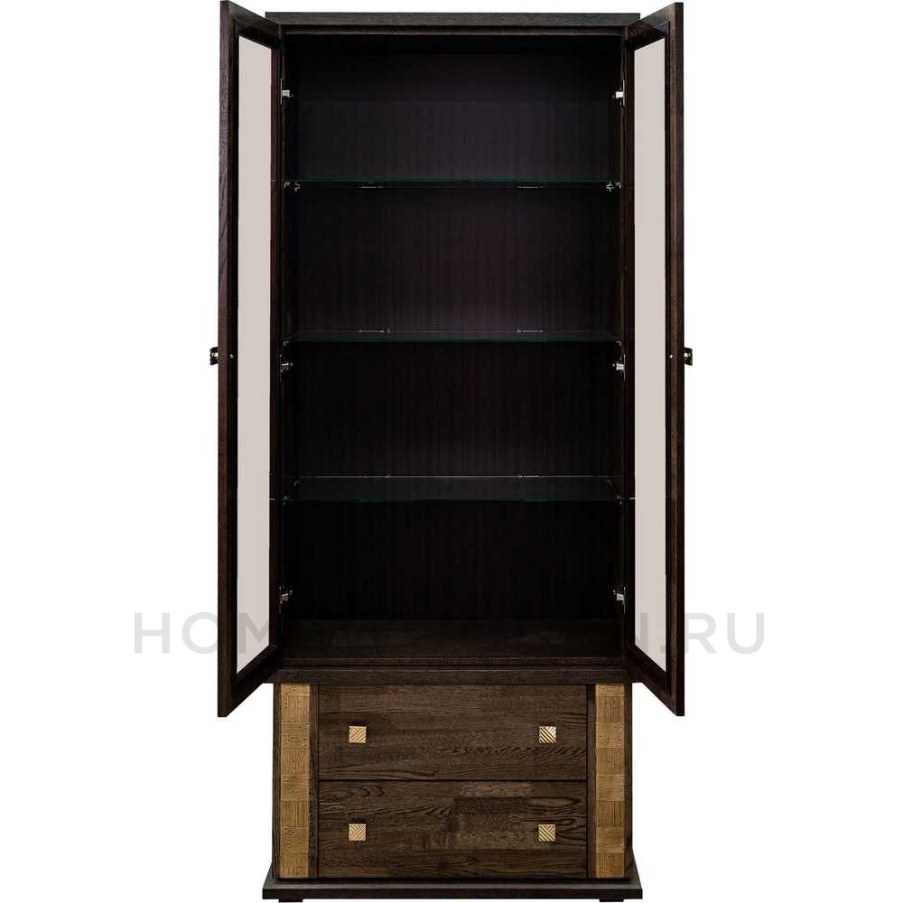 Шкаф с витриной Тунис П6.343.0.22 (П343.22Ш)