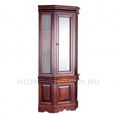 Шкаф с витриной Луи Филипп ОВ 28.04